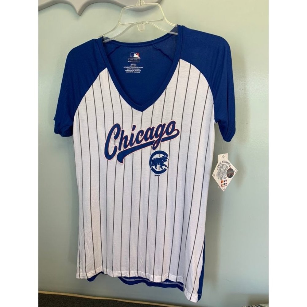MLB Chicago Cubs T-Shirt Baseball women or juniors JERSEY SMALL